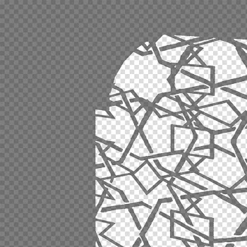 KR Al Andalus freebie set, gray abstract illustration transparent background PNG clipart