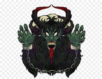 Krampus Sticker Demon Drawing Christmas Day - demon 