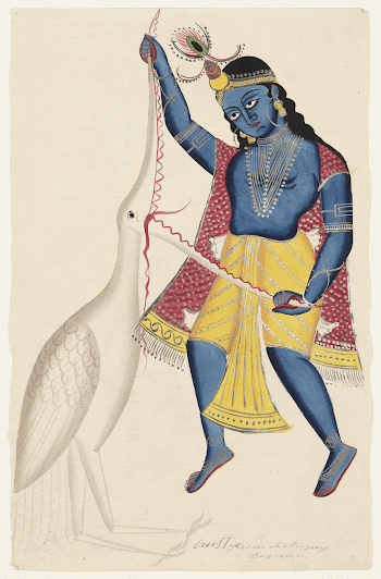 Krishna Killing Bakasura during 19th | Free Photo - rawpixel