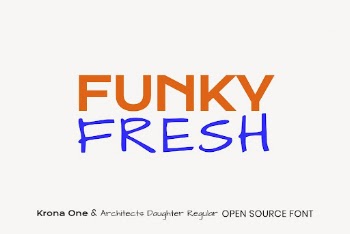 Krona One & Architects Daughter | Free Font Add-on - rawpixel