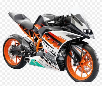 Ktm Rc 390 Png Clipart - Bike Png For Picsart