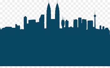 Kuala Lumpur Tower Petronas Towers Skyline Silhouette - Kuala Lumpur City Silhouette 