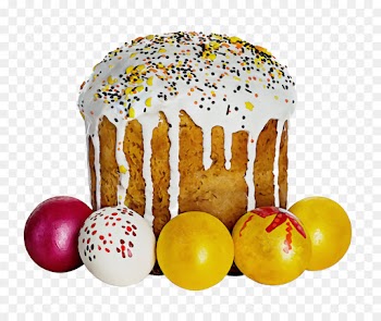 kulich food baking cup dessert yellow