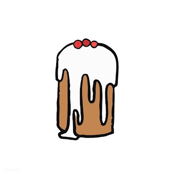 Kulich Traditional Russian Easter cake illust.. | Free stock vector - 439643