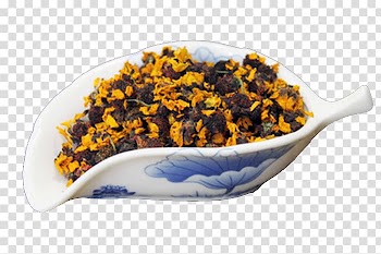 Kunlun Mountains Chrysanthemum tea Chrysanthemum xd7grandiflorum Food, Blue and white bowl of snow daisy transparent background PNG clipart