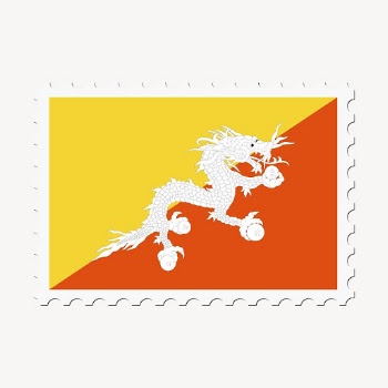 Kuwait flag clipart, postage stamp | Free Vector - rawpixel