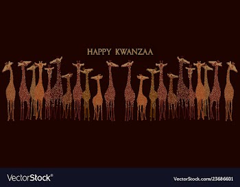 Kwanzaa banner vector image