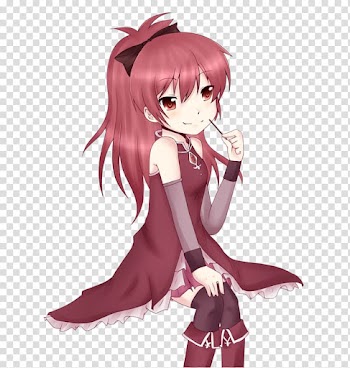 Kyōko Sakura Mahou Shoujo Ai Magical girl Shōjo manga Anime, Anime transparent background PNG clipart