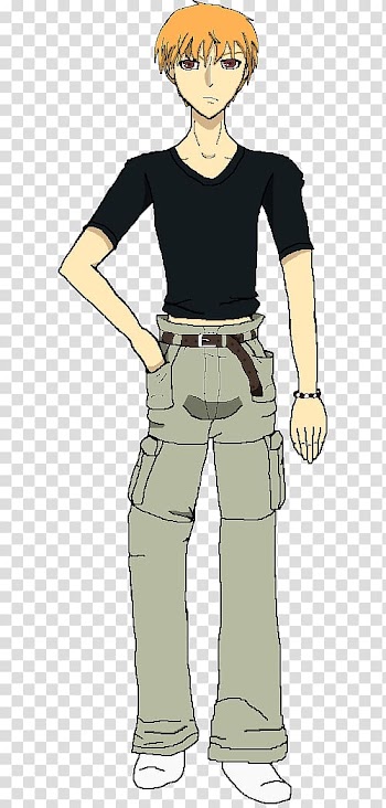 Kyo Sohma Thumbnail, fruits basket transparent background PNG clipart