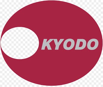 Kyodo News Logo Reporter New Service Brand - bap insignia 