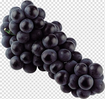 Kyoho Grape Seedless fruit , 3d creative hand-painted cartoon creative transparent background PNG clipart