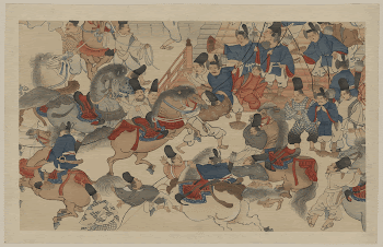 Kyudenmae no arasoi. Original from the Library | Free Photo - rawpixel