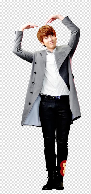 Kyuhyun heart transparent background PNG clipart