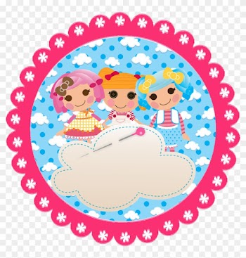 Lá Amigas Nossa Amiga Paula Fonseca Está Abrilhantando - Lalaloopsy Border