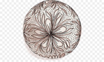 L'Artisan Parfumeur Boule d'Ambre Recharge 50 g Plate Ceramic Platter - agarbatti pattern 