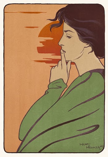 L'Heure du silence (1897) by Henri | Free Photo Illustration - rawpixel