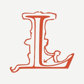 L letter drawing, vintage illustration | Free PSD - rawpixel