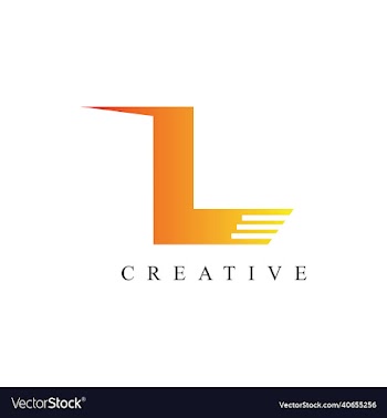 l letter logo design letter logo design template