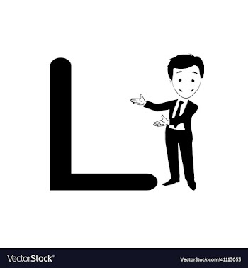l letter logo template
