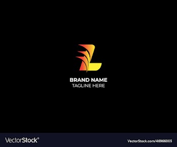 l modern letter logo