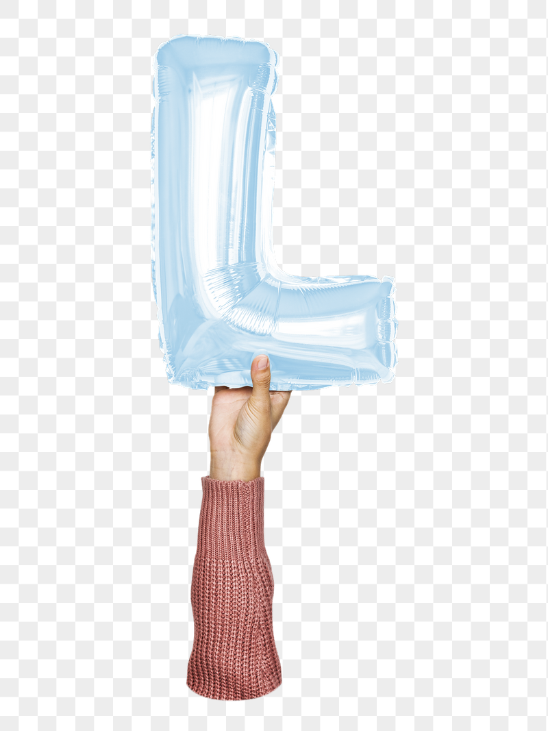 L png English alphabet, balloon | Free PNG - rawpixel