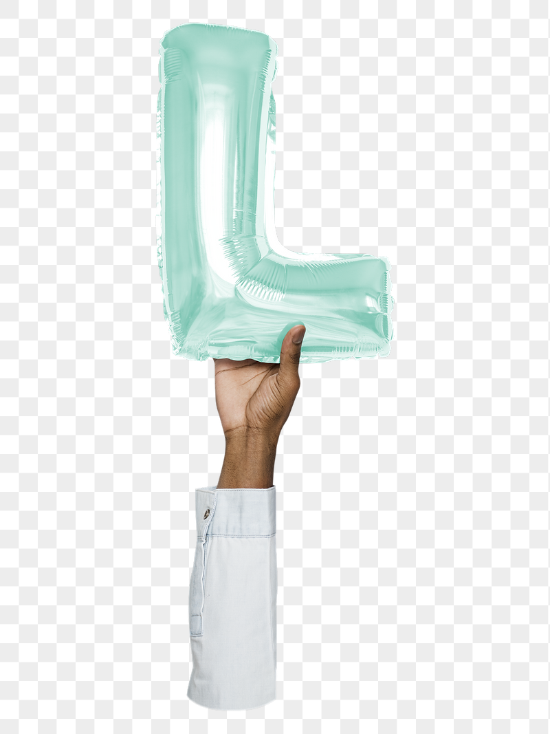 L png English alphabet, balloon | Free PNG - rawpixel