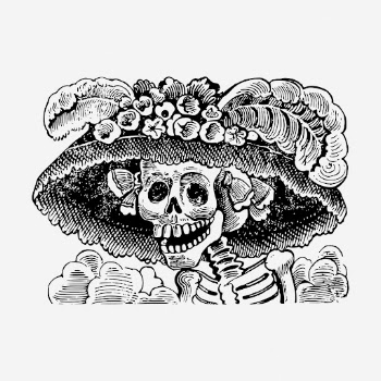La Calavera Catrina, Day of Death | Free Photo - rawpixel