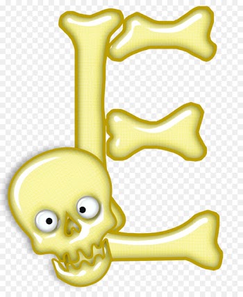 La Calavera Catrina Day of the Dead Alphabet Letter - Halloween 
