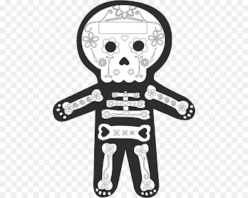 La Calavera Catrina Day of the Dead Clip art Death - mexican skull transparent 