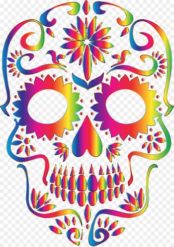 La Calavera Catrina Mexican cuisine Day of the Dead Skull - sugar 