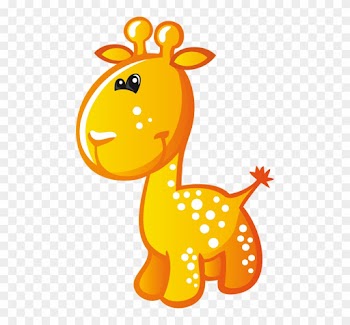 La Casita De Vero☆ - Baby Giraffe Rectangle Magnet