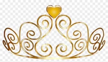 La Corona De La Princesa De Oro Clip Art - Princess Gold Crown Clipart