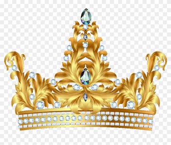 La Corona De La Reina Elizabeth, La Reina Madre Clip - Gold Princess Crown Png