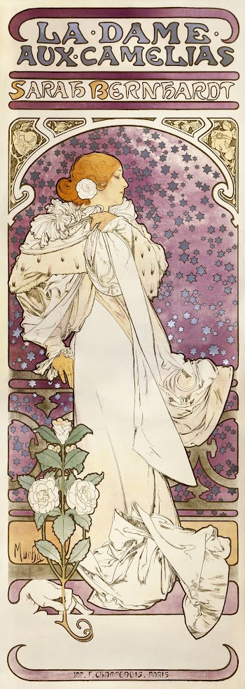 La Dame Aux Cam&eacute;lias (1896) | Free Photo Illustration - rawpixel
