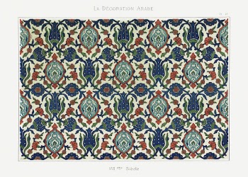 La Decoration Arabe, plate no. | Free Photo - rawpixel