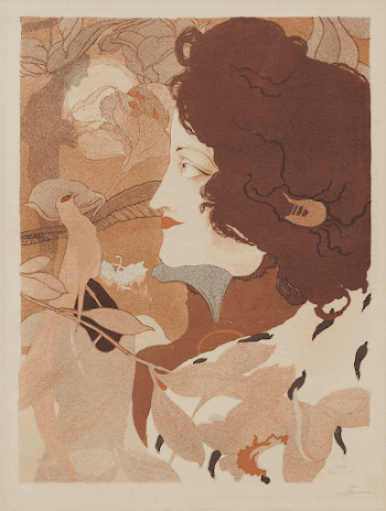 La femme fatale (1896) print | Free Photo - rawpixel