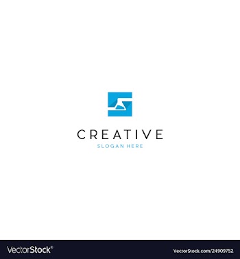 Lab science education creative business logo vector image