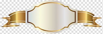 Label Gold , pending banner transparent background PNG clipart