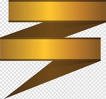 Label, Gold ribbon label transparent background PNG clipart