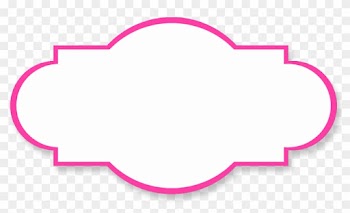 Label Templates, Printable Tags, Hanger, Sticker, Silhouette, - Frame Vintage Pink Png