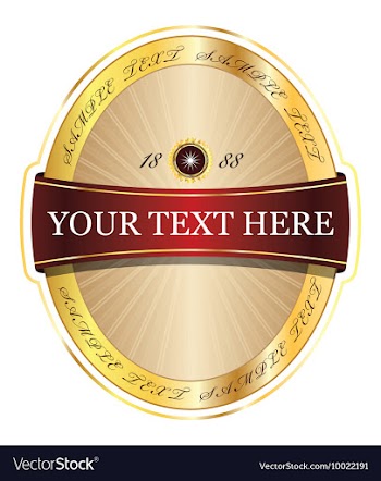 Label vector image