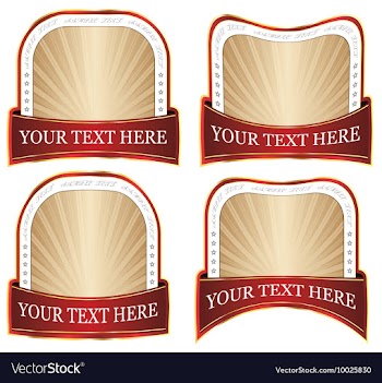Label vector image