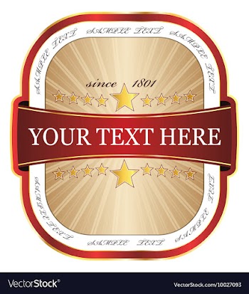Label vector image