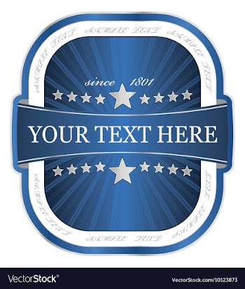 Label vector image