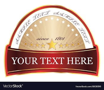 Label vector image