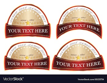 Label vector image