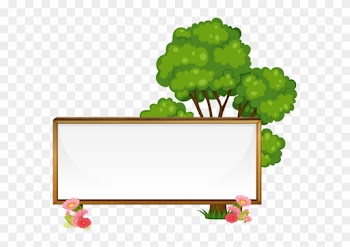 Labels, Signs, Pipes, Scrap - Clipart Tree