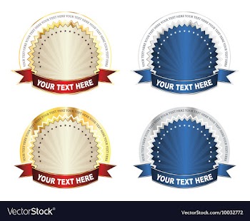 Labels vector image