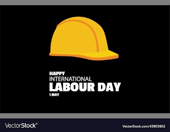 labor day various professions representation logo