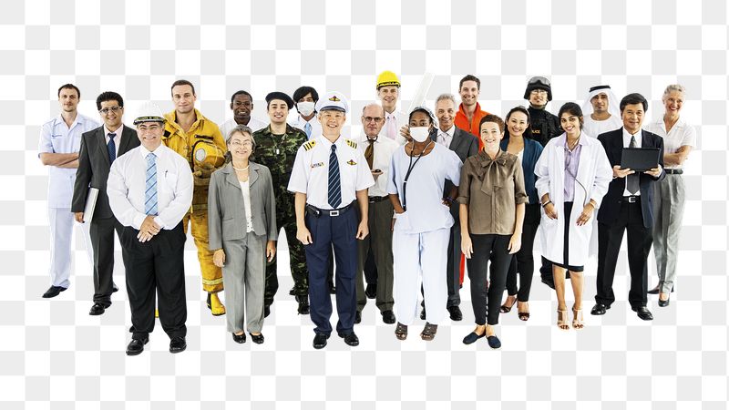 Labor union png people sticker, | Free PNG - rawpixel
